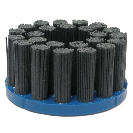 Weiler 4" Maximum Density Nylox Disc Brush 80SC Crimped Rectangular Fill 85995